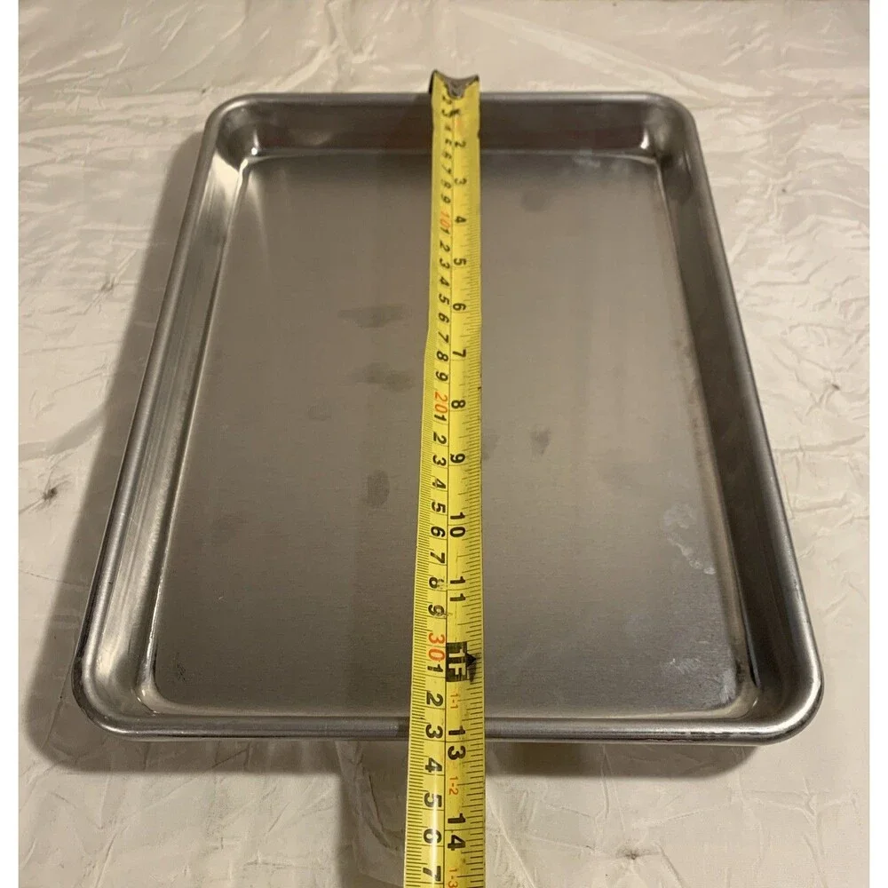 Commercial 9.5 X 13 1/4 Size Aluminum Baking Sheet Pan Bread Cookie VOLLRATH New
